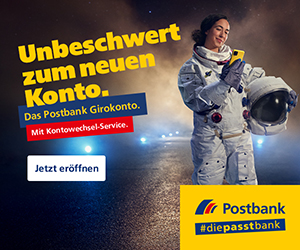 Postbank Giro start direkt - Kampagne 300x250