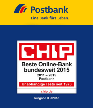 Testsiegel Beste Online Bank 300x350